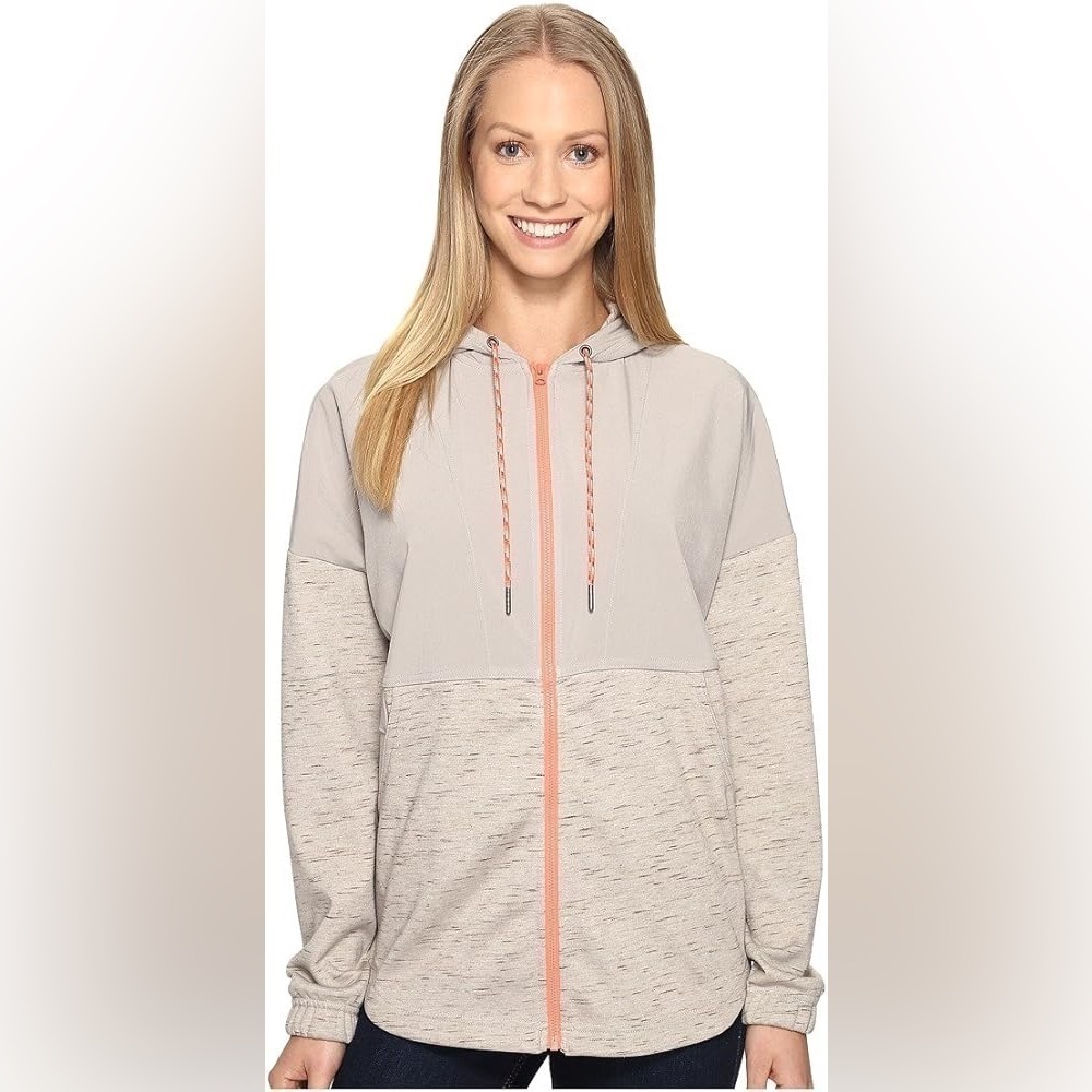 Columbia Lost Lager Hoodie heather flint grey outdoors hiking sz xs